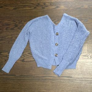 Beautiful Blue colored knit sweater from Moon & Madison